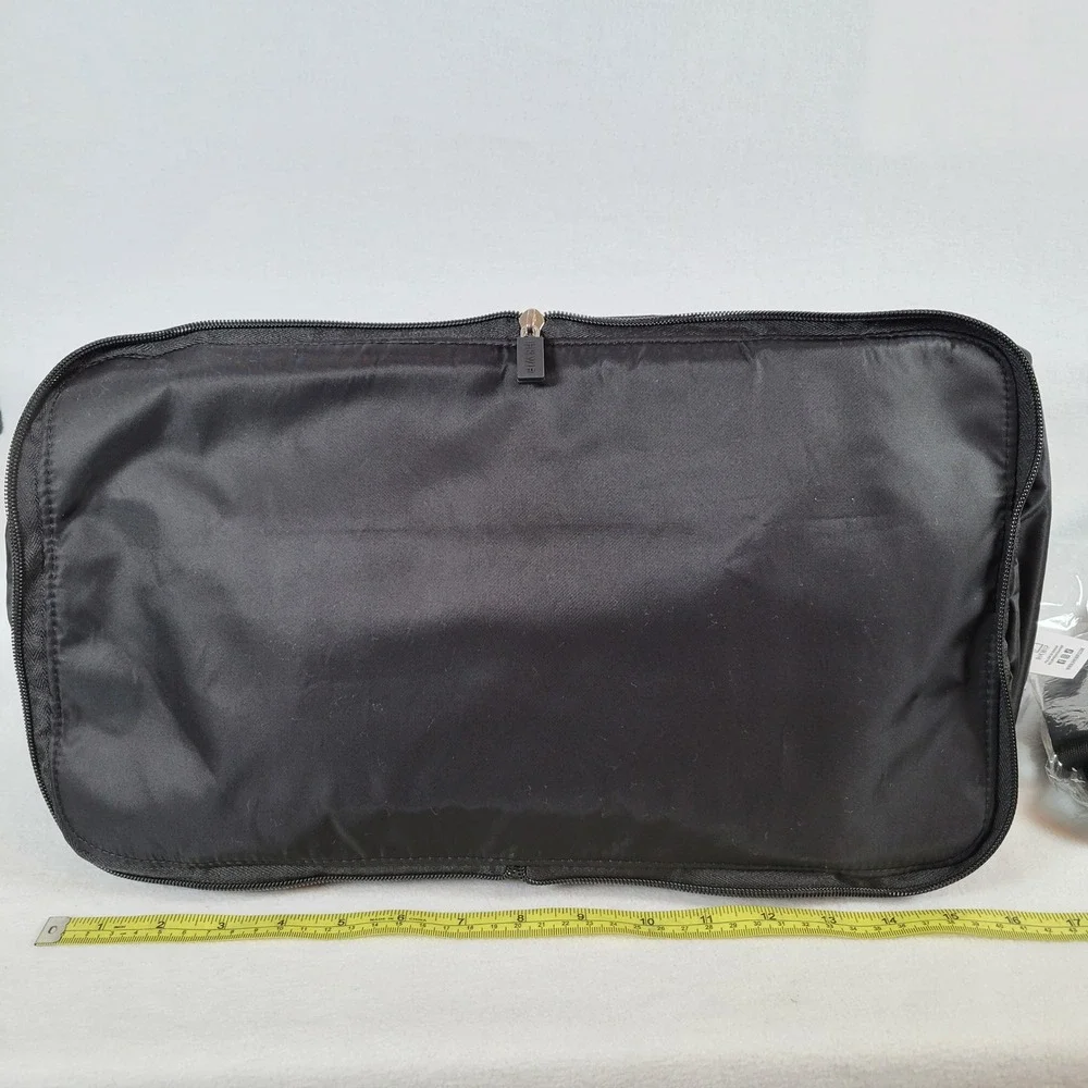 IHKWIP Unisex Packable Duffel Bag Cosmetic Case Toiletry Bag Black Travel Gym